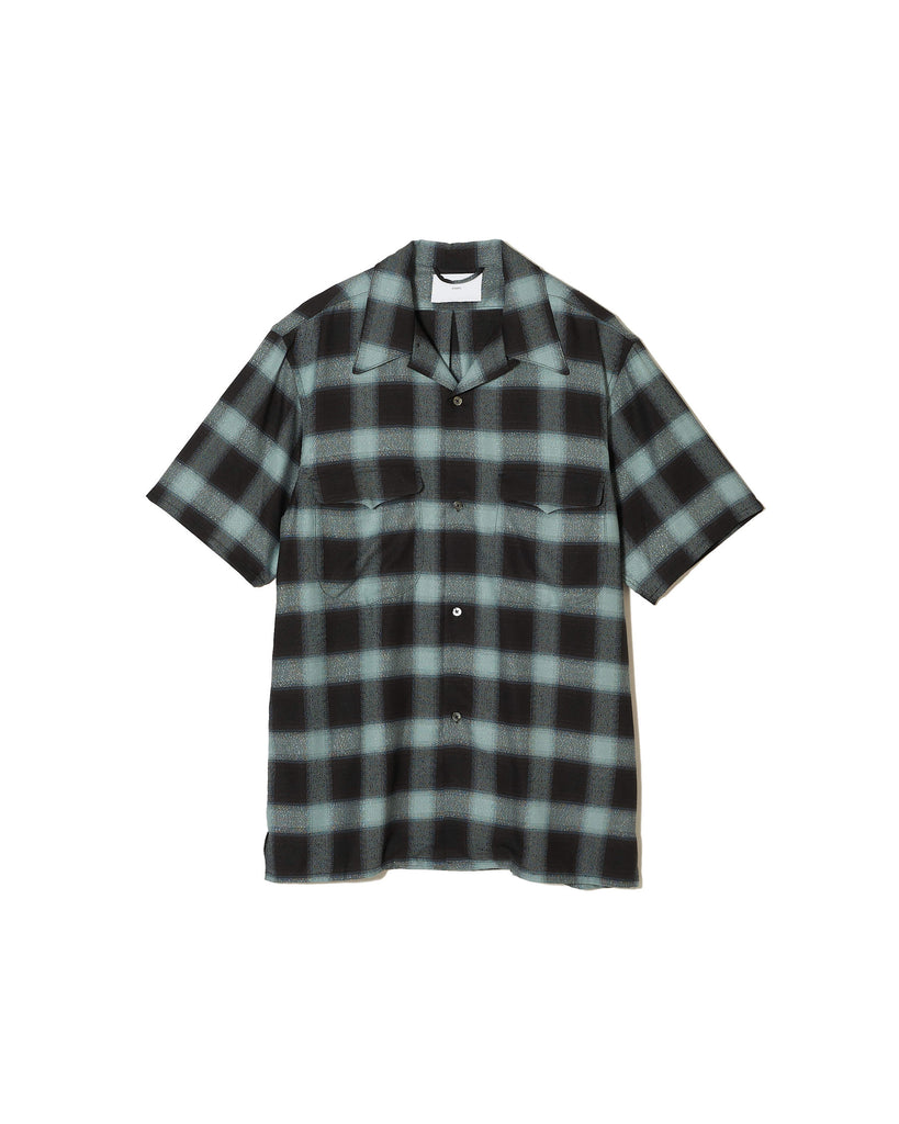 OMBRE PLAID HALF SLEEVE BLOUSE – SUGARHILL TOKYO