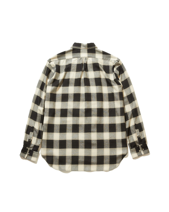 FRILL OMBRE PLAID BLOUSE