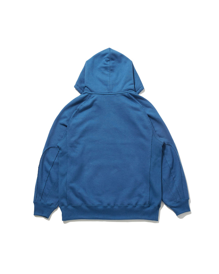 ATTACHED ZIP-UP HOODIE