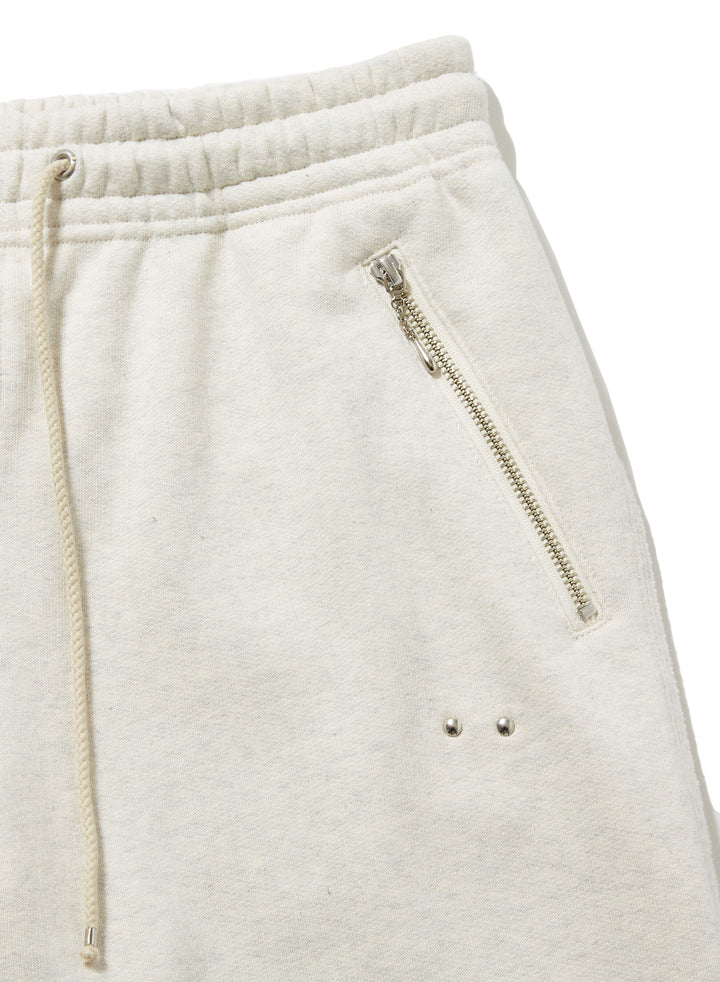 ZIP-UP SWEAT TROUSERS