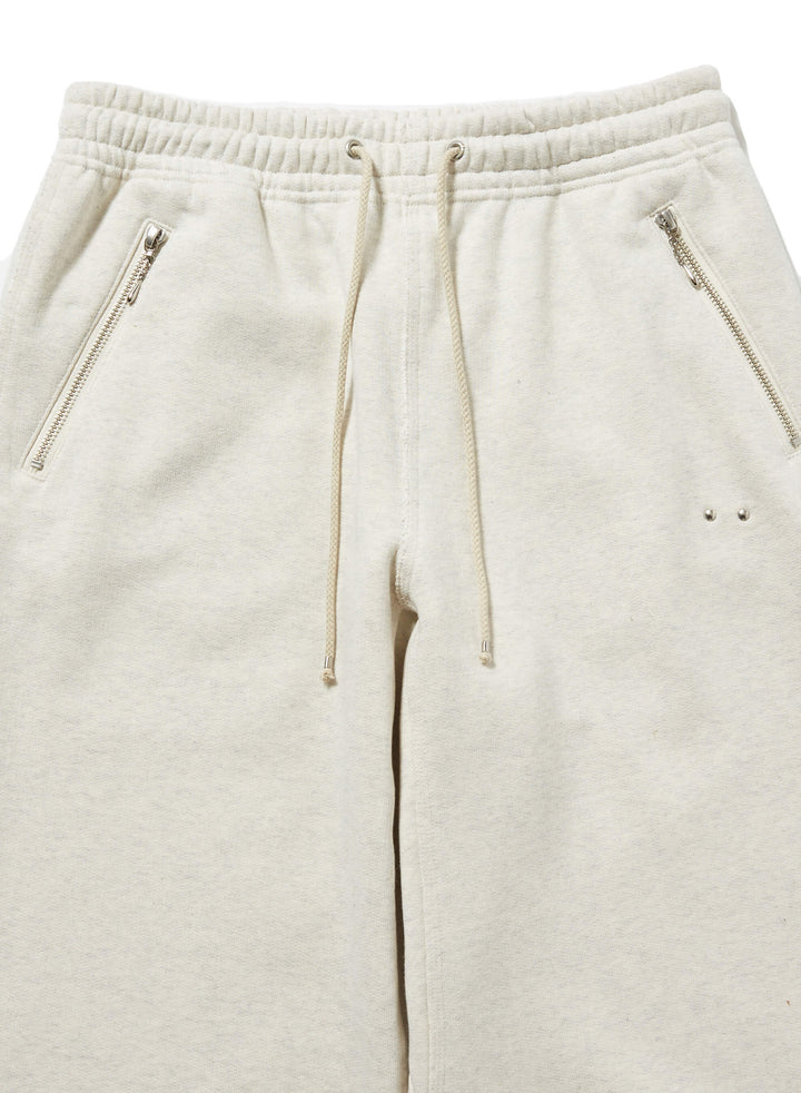 ZIP-UP SWEAT TROUSERS