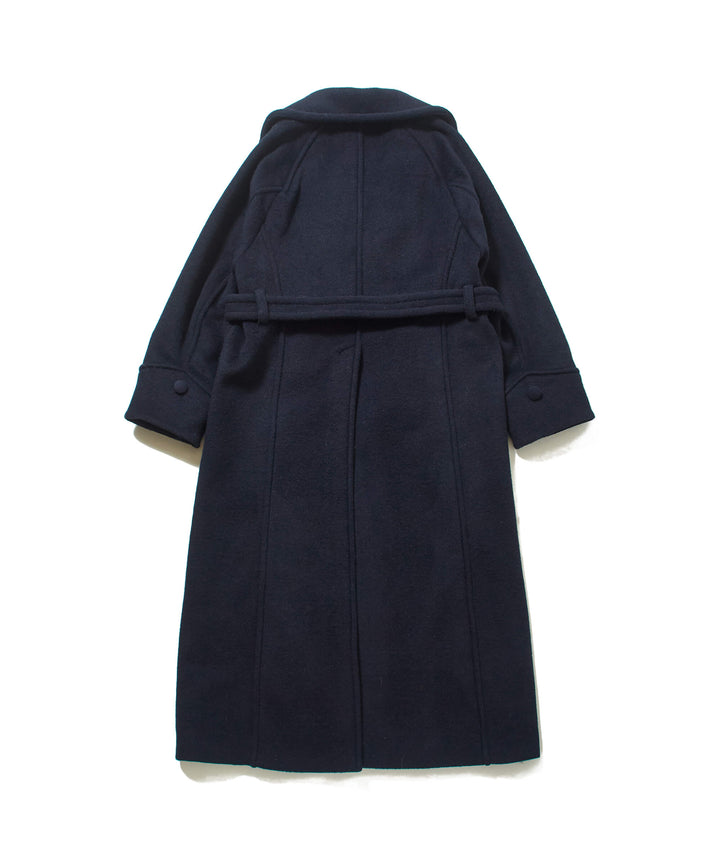 PIPING MELTON COAT