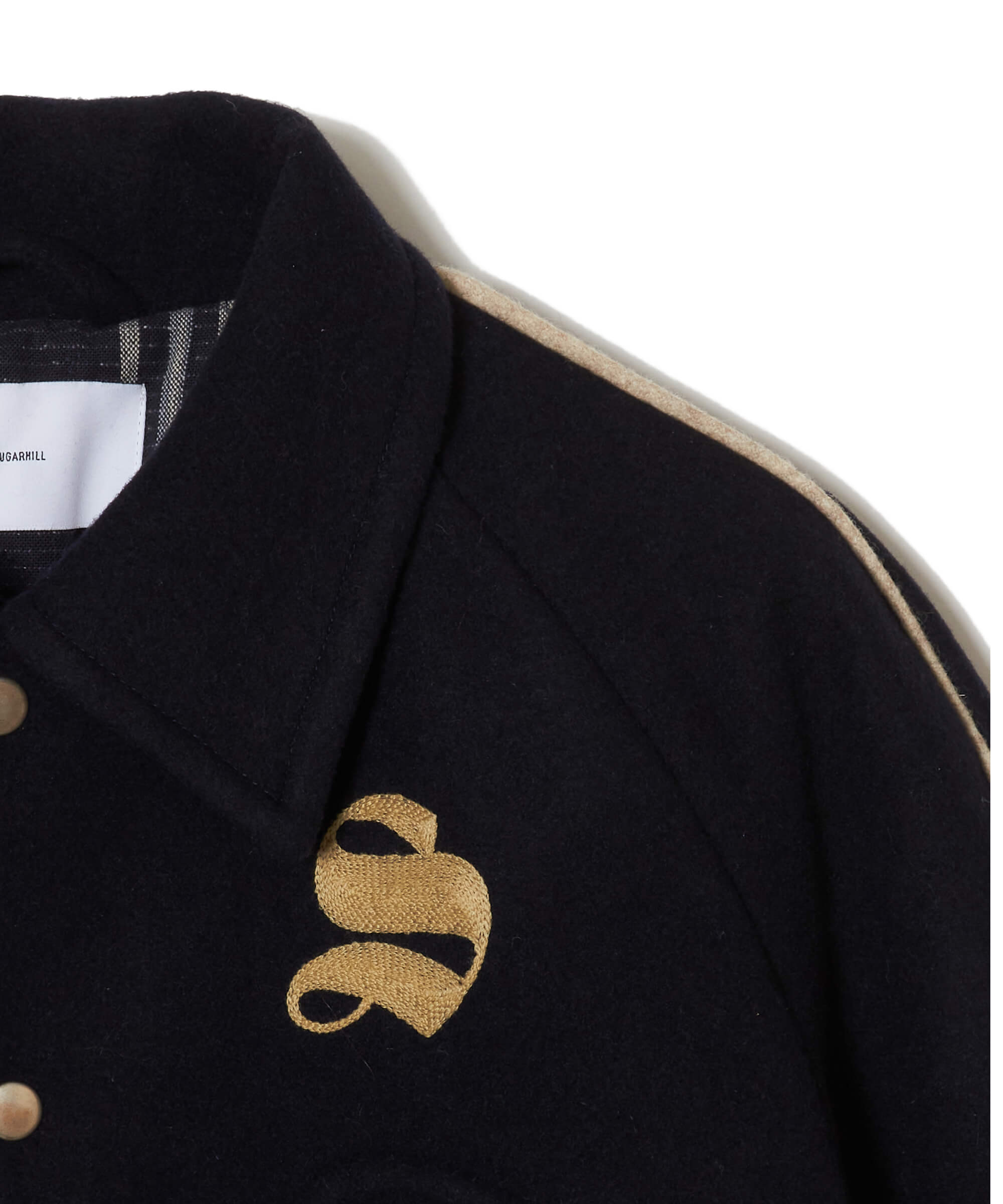 WOOL MELTON STADIUM JACKET – SUGARHILL TOKYO