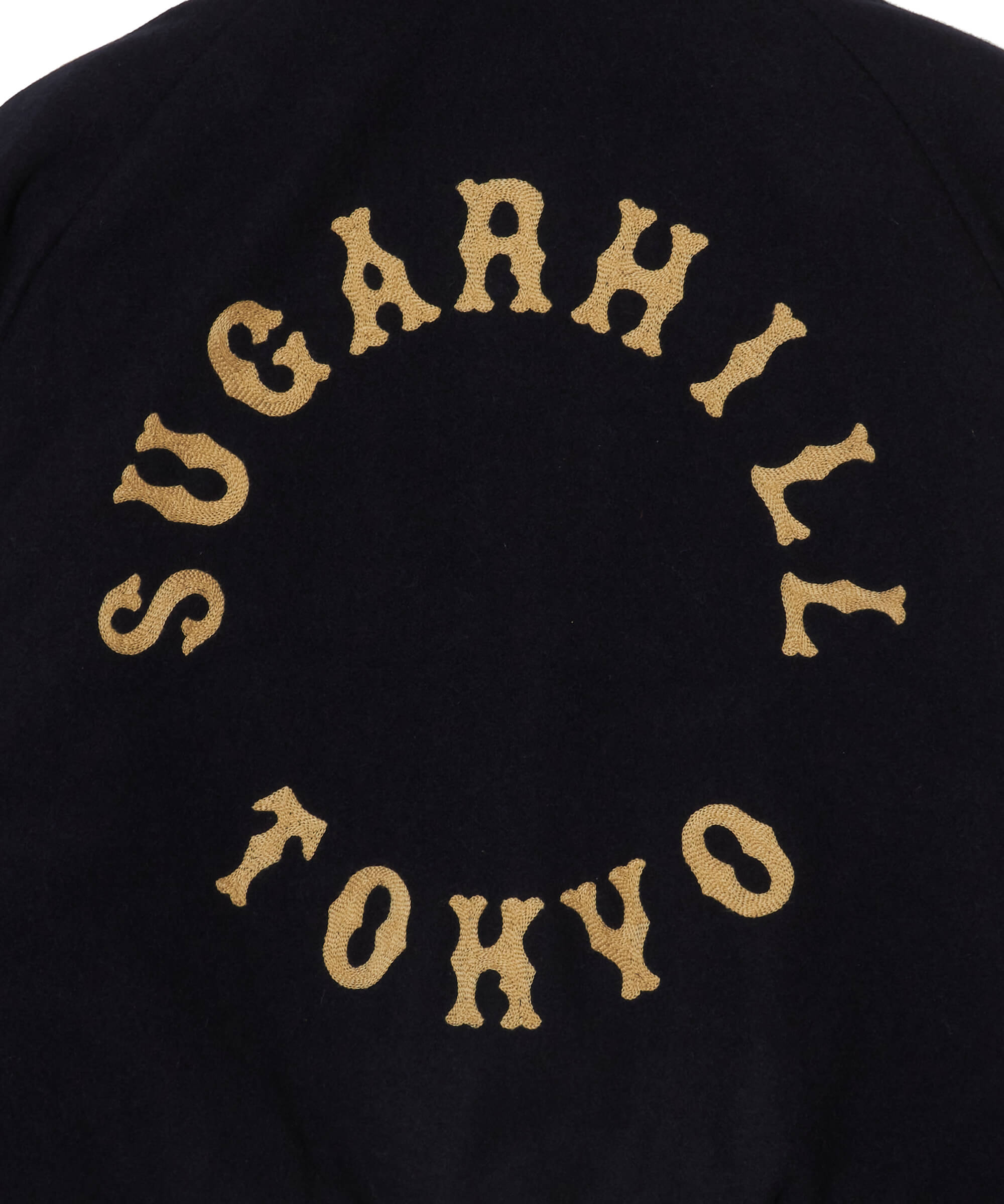 WOOL MELTON STADIUM JACKET – SUGARHILL TOKYO