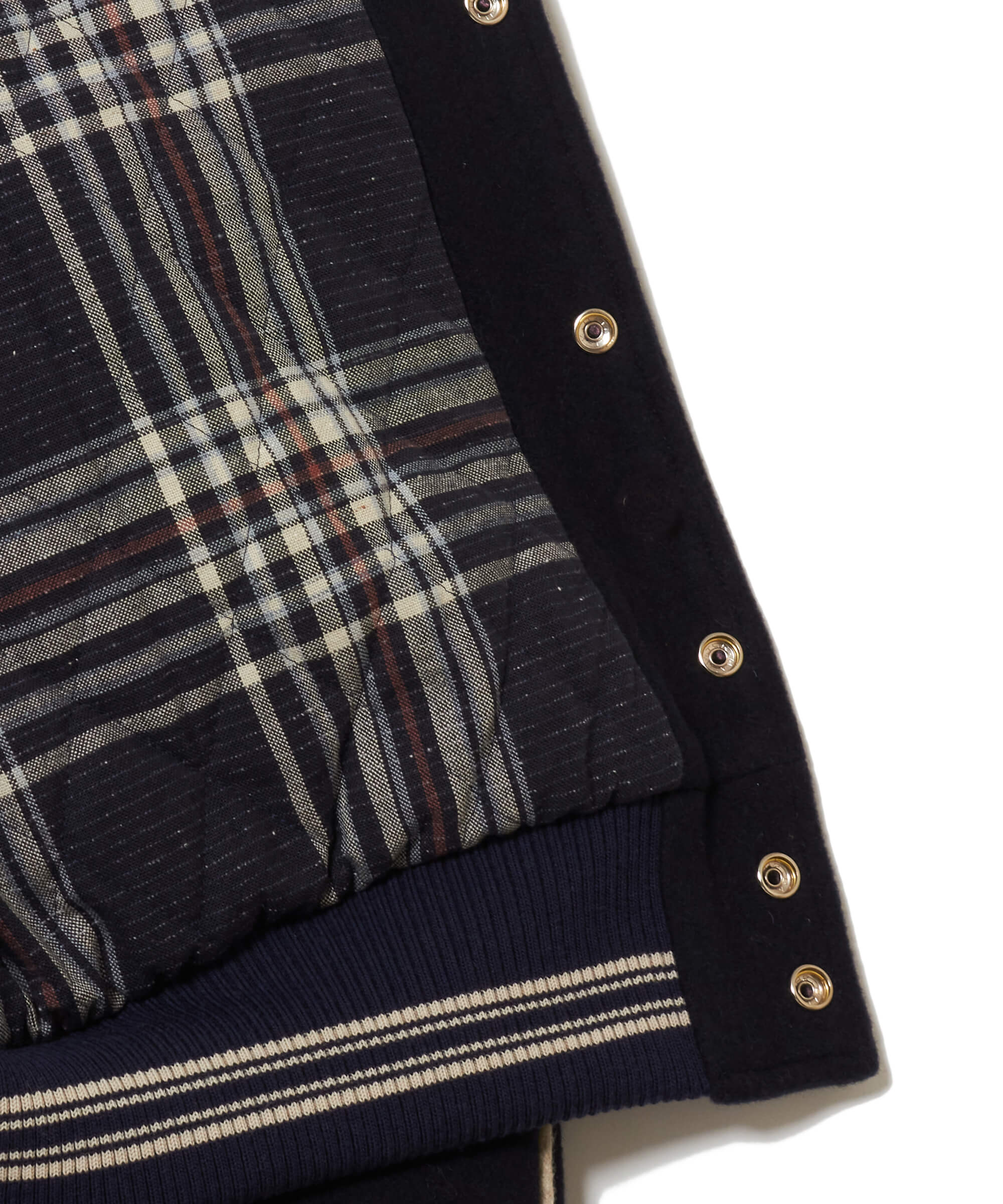 WOOL MELTON STADIUM JACKET – SUGARHILL TOKYO