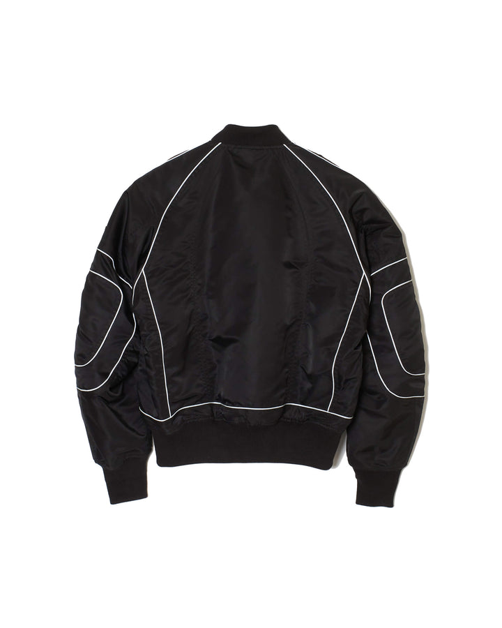 PIPING BOMBER JACKET