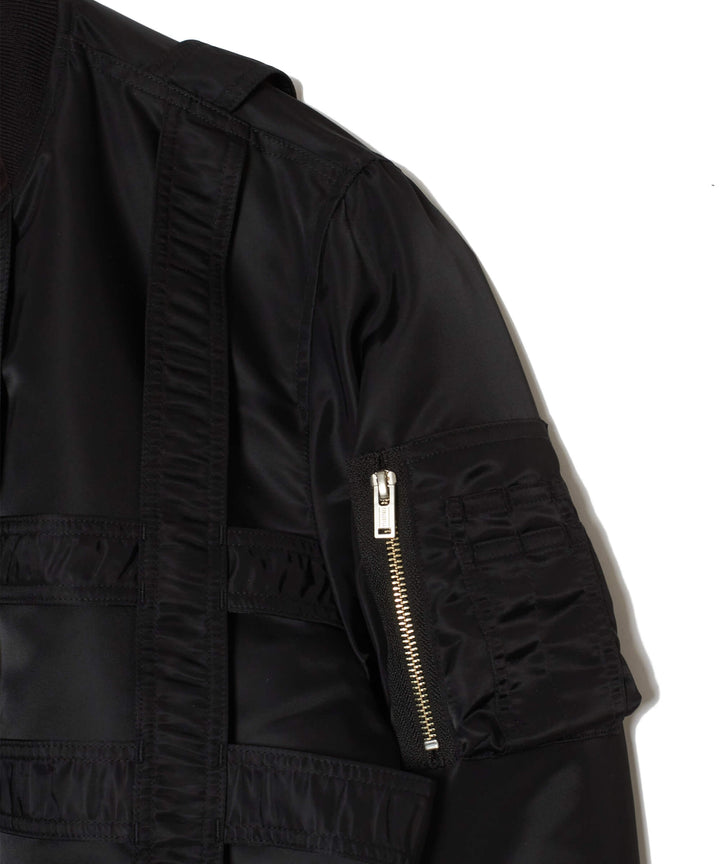 CAGED BOMBER JACKET