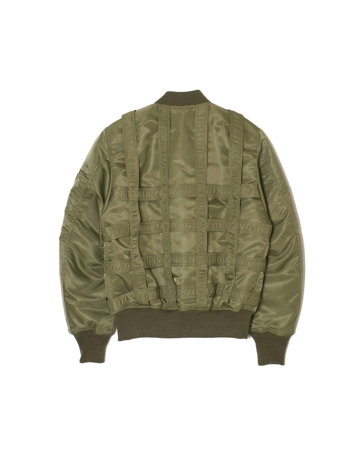 CAGED BOMBER JACKET