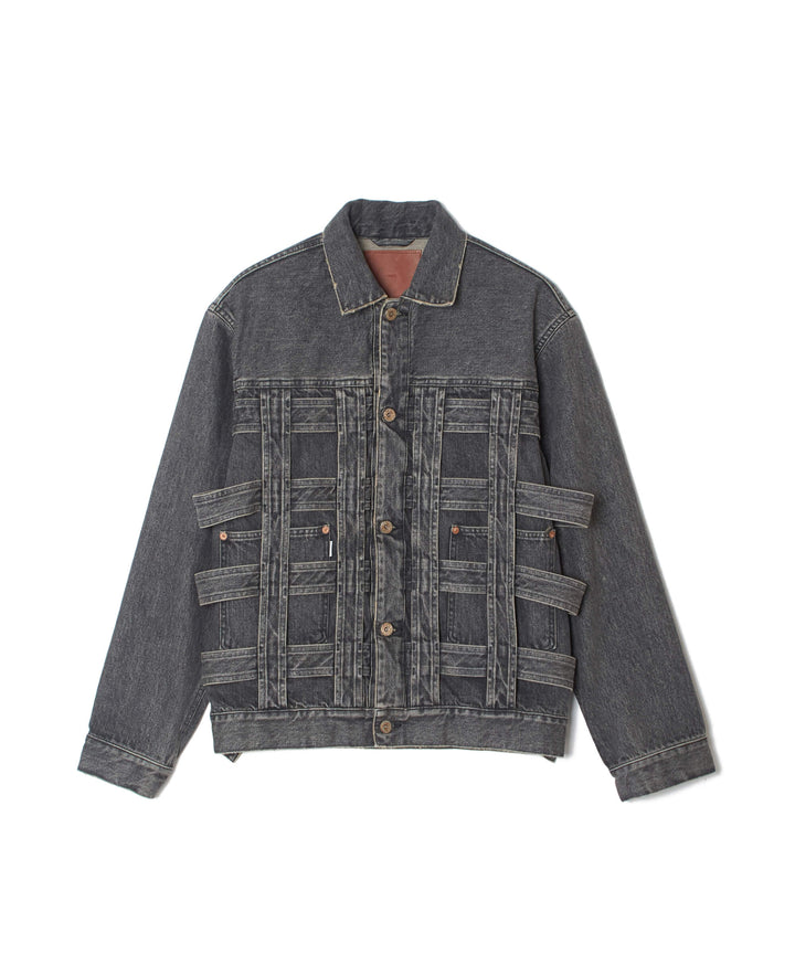 CAGED DENIM JACKET