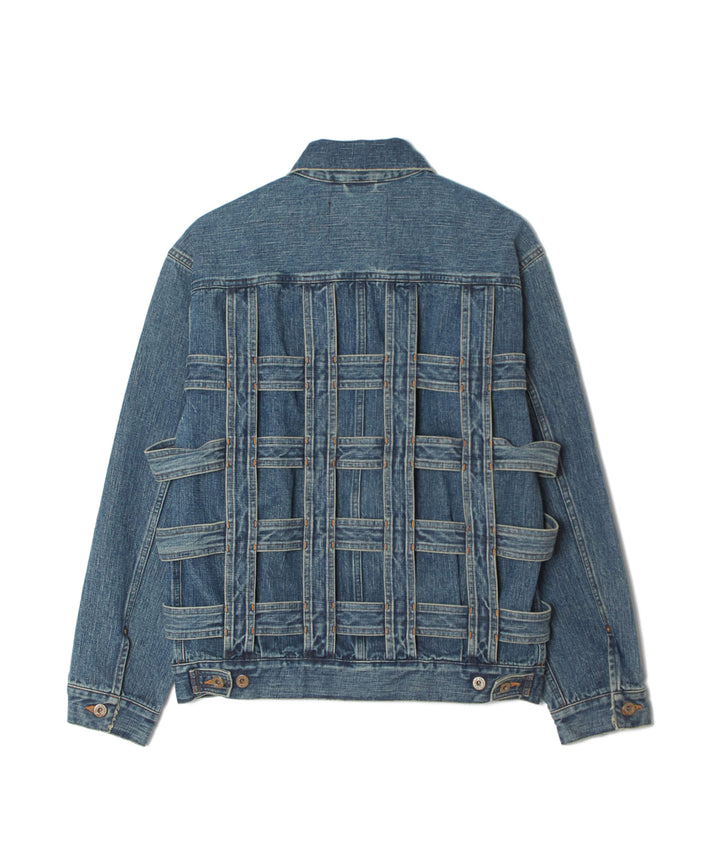 CAGED DENIM JACKET