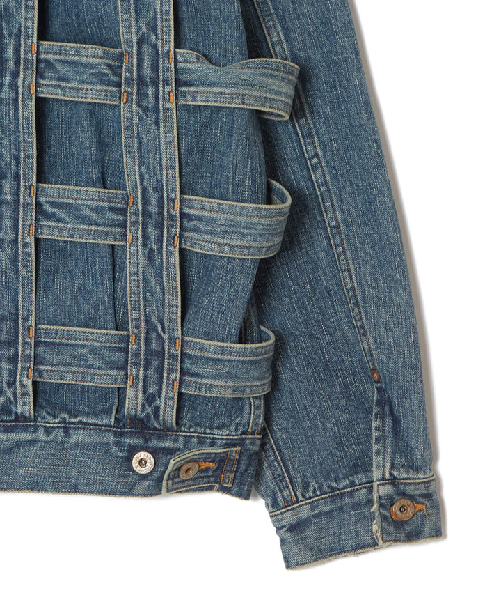 CAGED DENIM JACKET