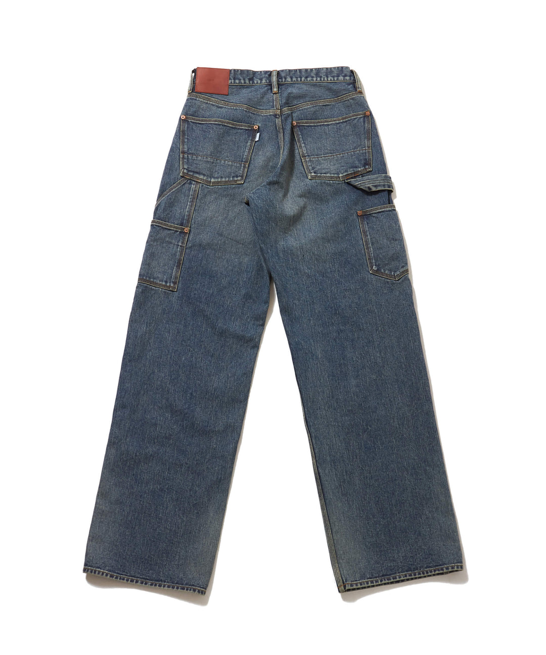 FADED PAINTER DOUBLE KNEE DENIM TROUSERS