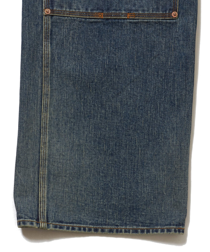 FADED PAINTER DOUBLE KNEE DENIM TROUSERS