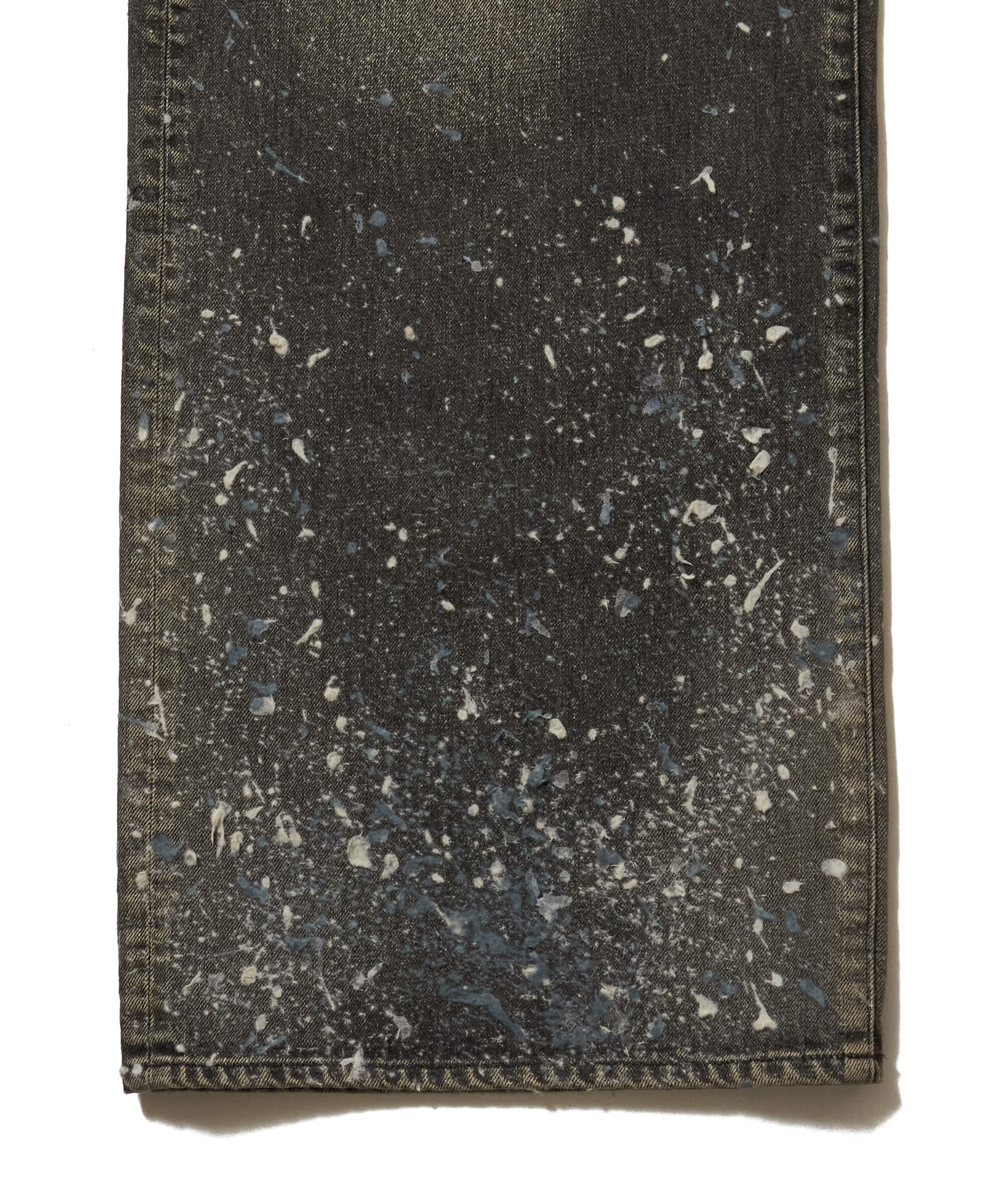 MOLDED DENIM TROUSERS WIDE CUT – SUGARHILL TOKYO
