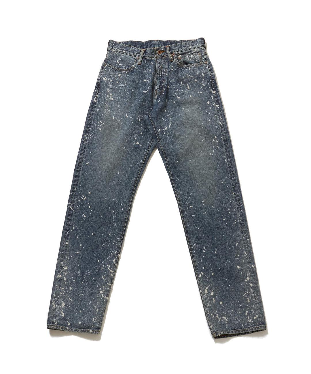 MOLDED DENIM TROUSERS REGULAR CUT