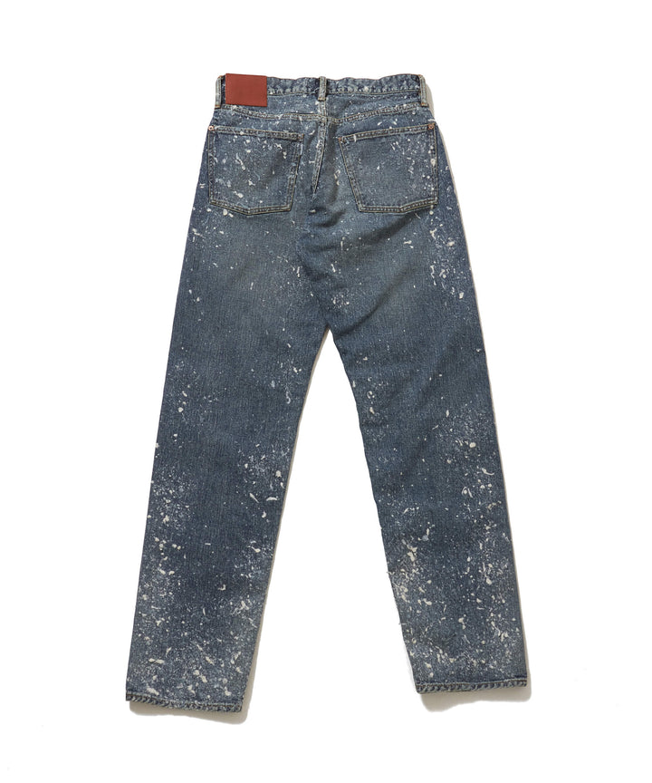 MOLDED DENIM TROUSERS REGULAR CUT