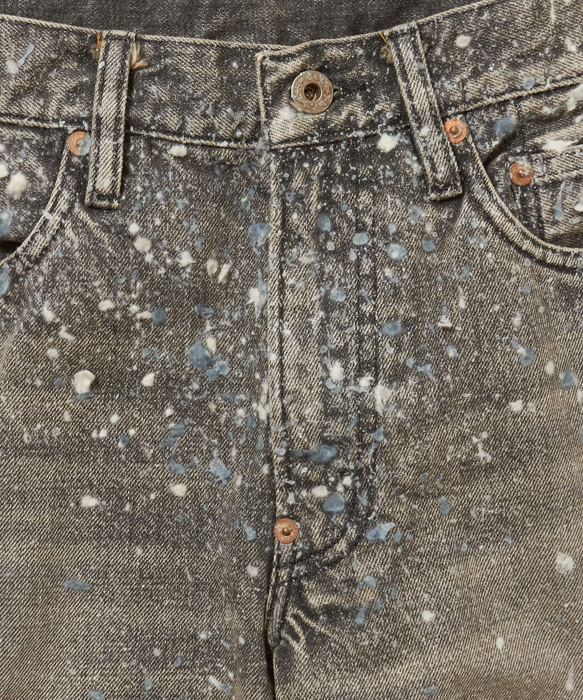 MOLDED DENIM TROUSERS FLARED CUT – SUGARHILL TOKYO