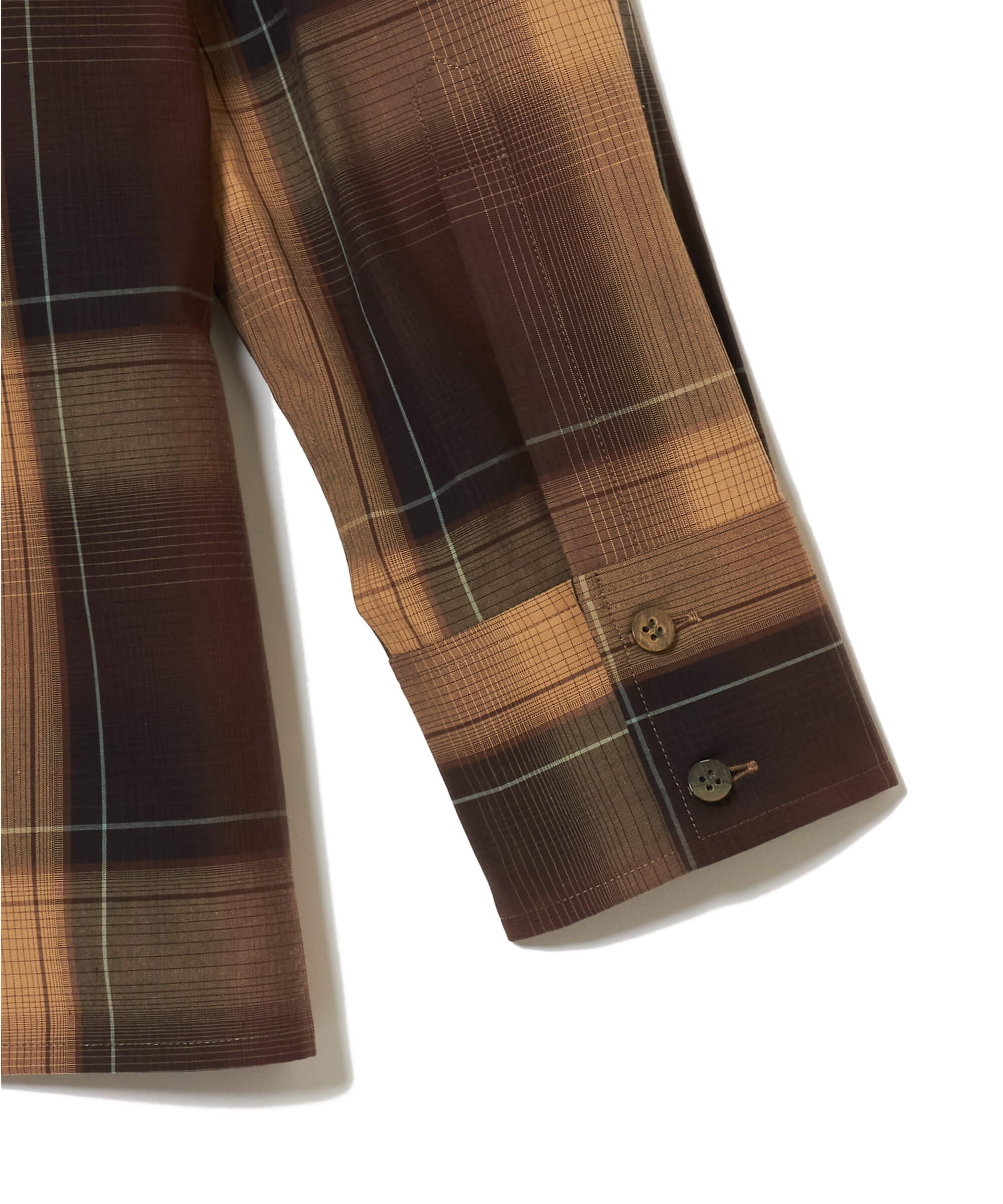 OMBRE PLAID PANEL POCKET BLOUSE – SUGARHILL TOKYO
