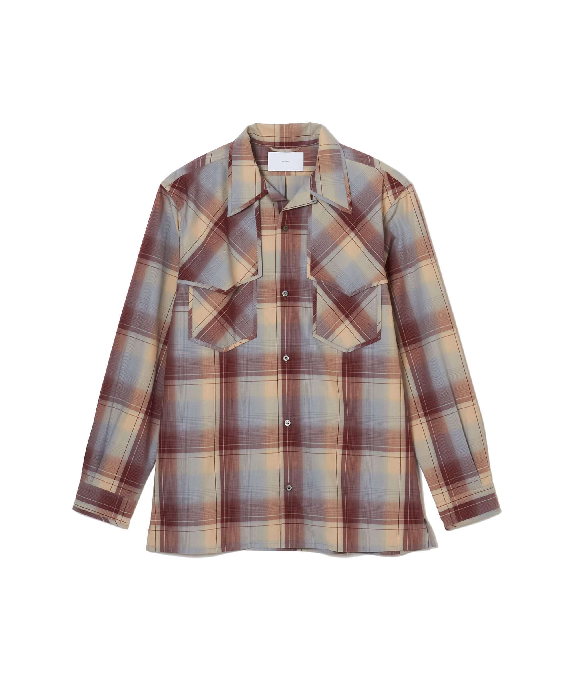 OMBRE PLAID PIPING BLOUSE – SUGARHILL TOKYO