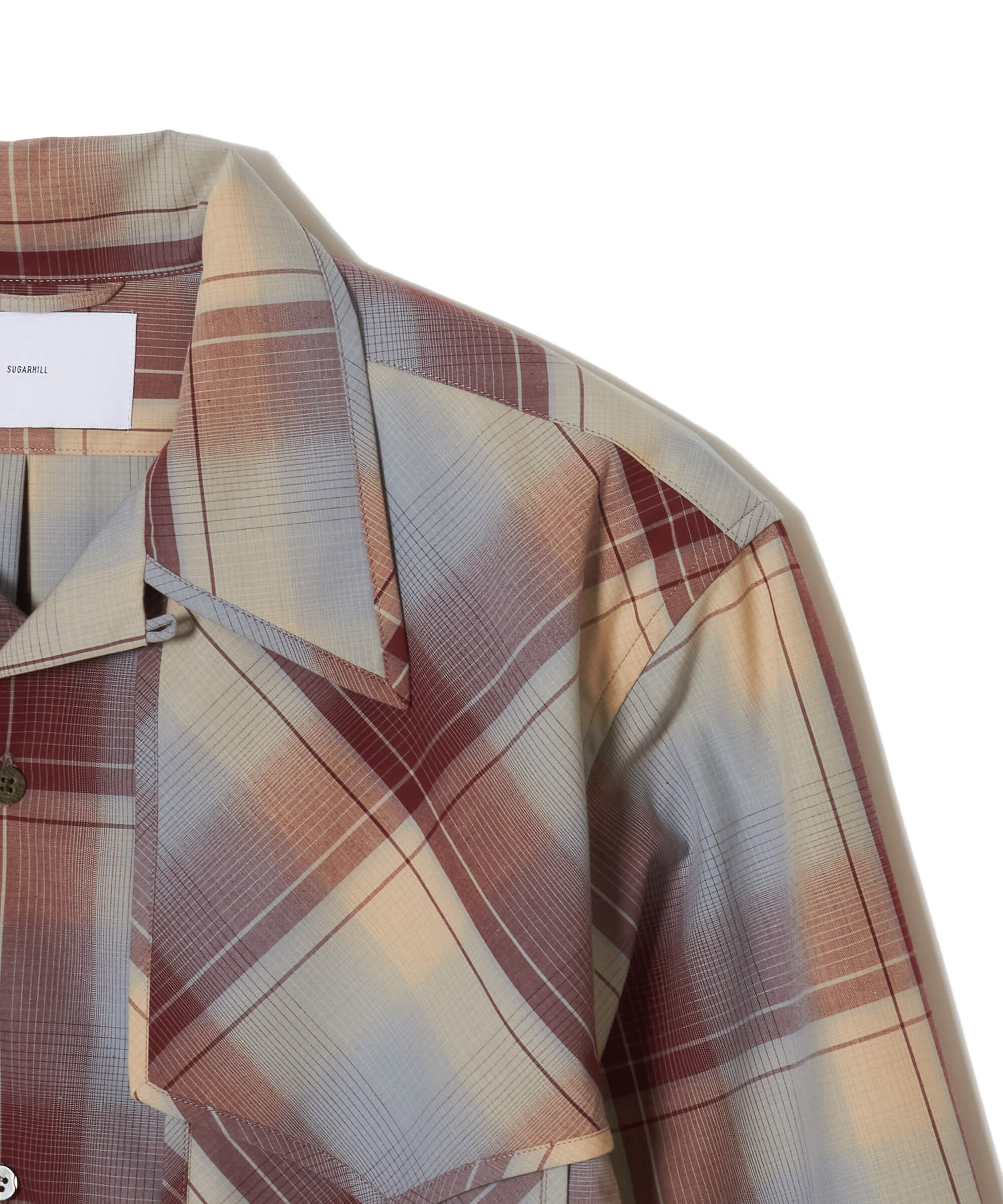 OMBRE PLAID PIPING BLOUSE – SUGARHILL TOKYO