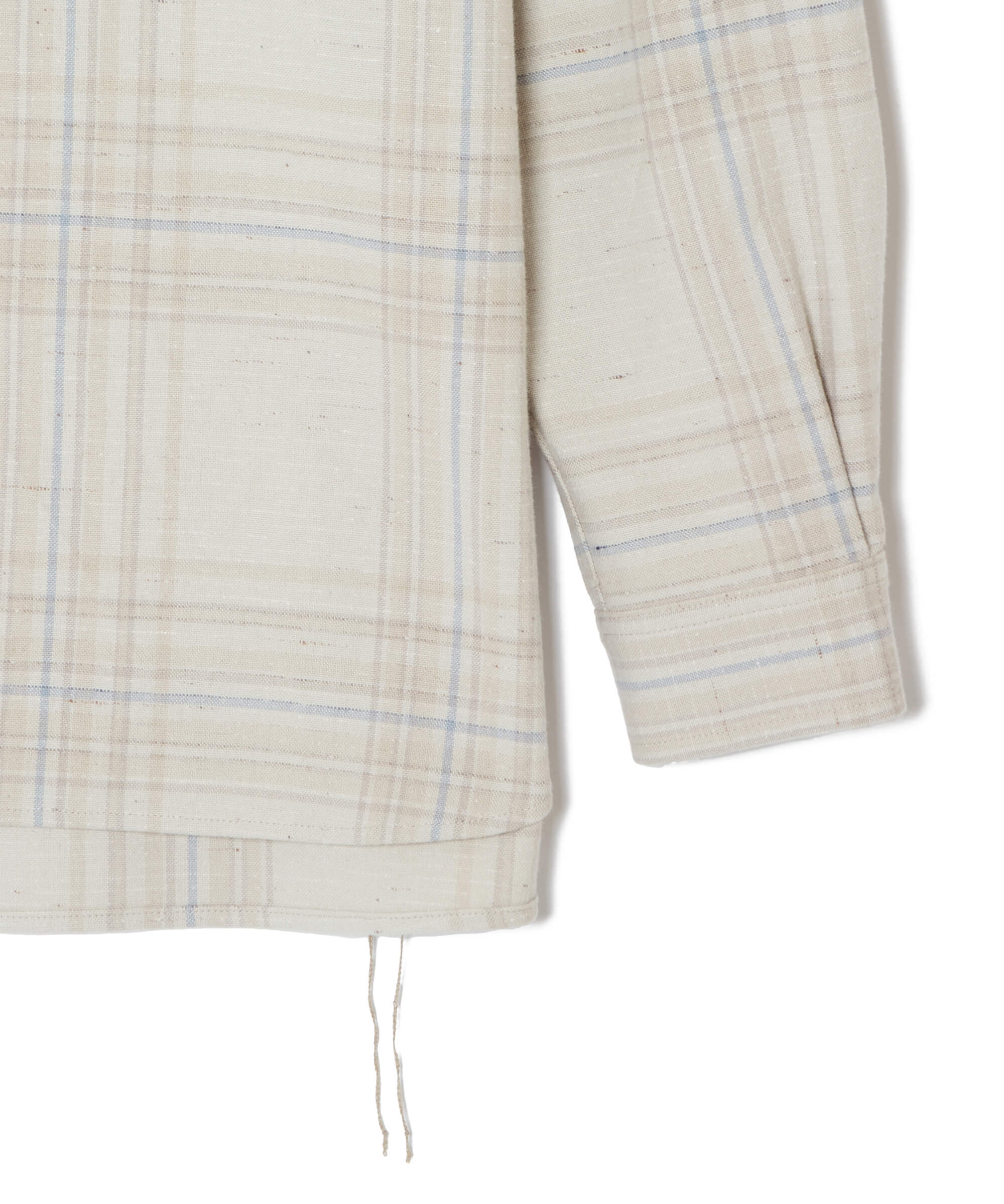 JAZZ NEP OMBRE PLAID ELBOW PATCH BLOUSE – SUGARHILL TOKYO
