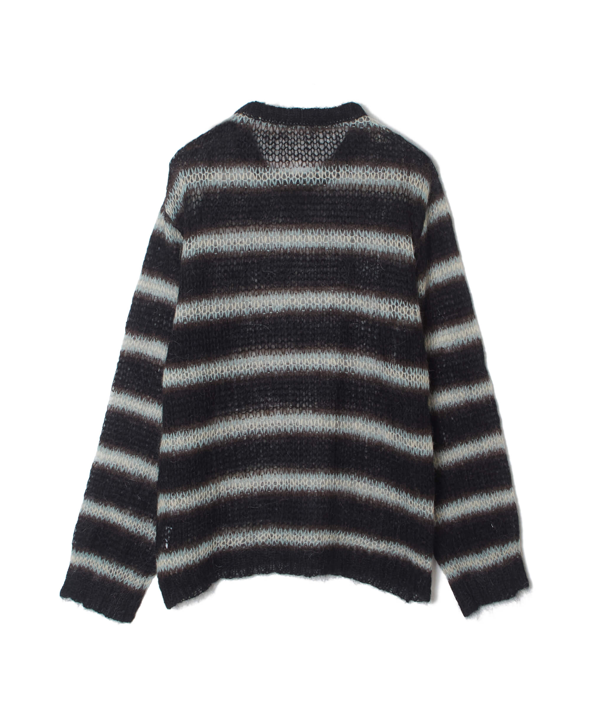 MOHAIR STRIPE PULLOVER – SUGARHILL TOKYO