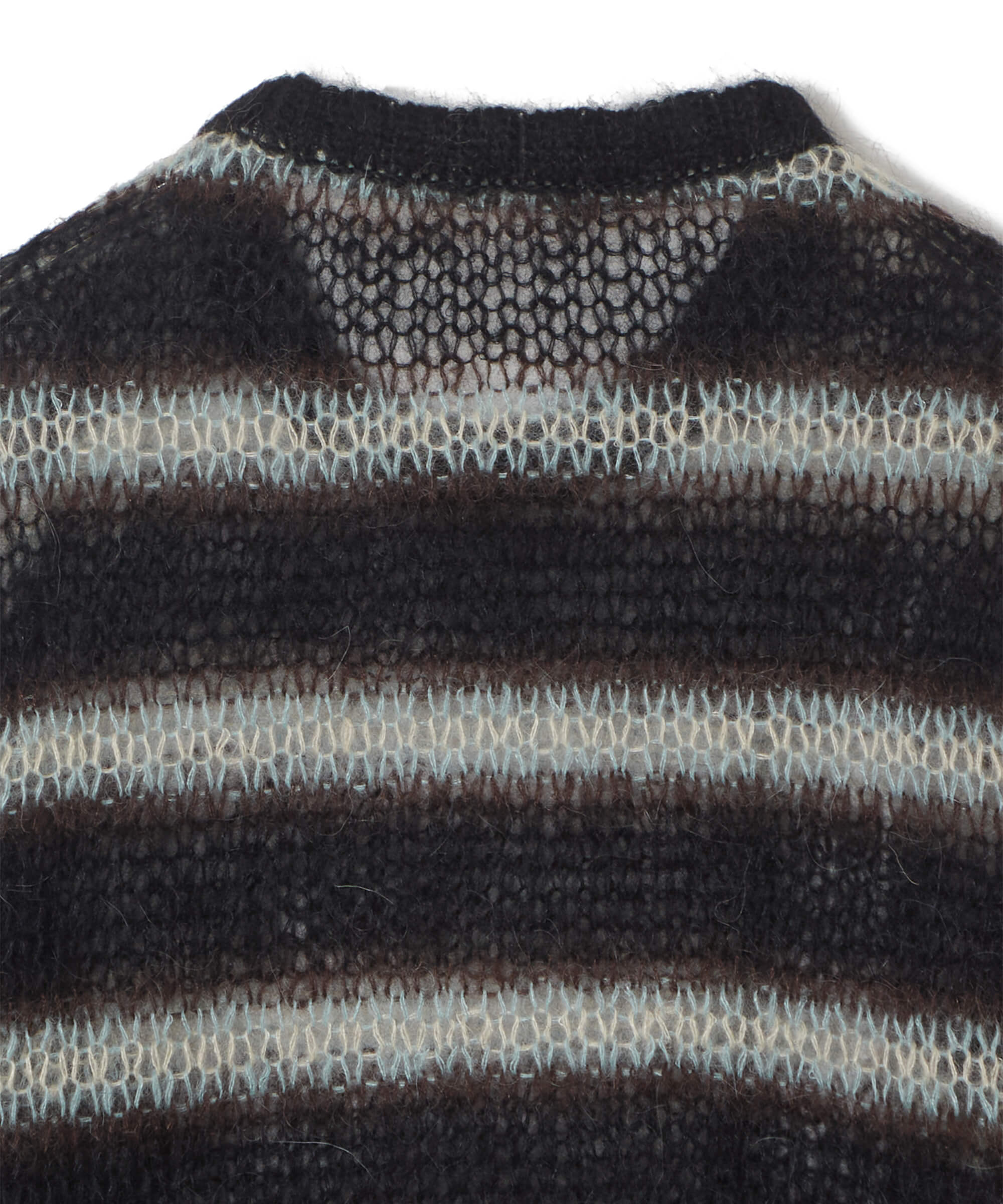 トップス SUGERHILL 24AW MOHAIR STRIPE PULLOVER MOHAIR STRIPE PULLOVER – SUGARHILL TOKYO