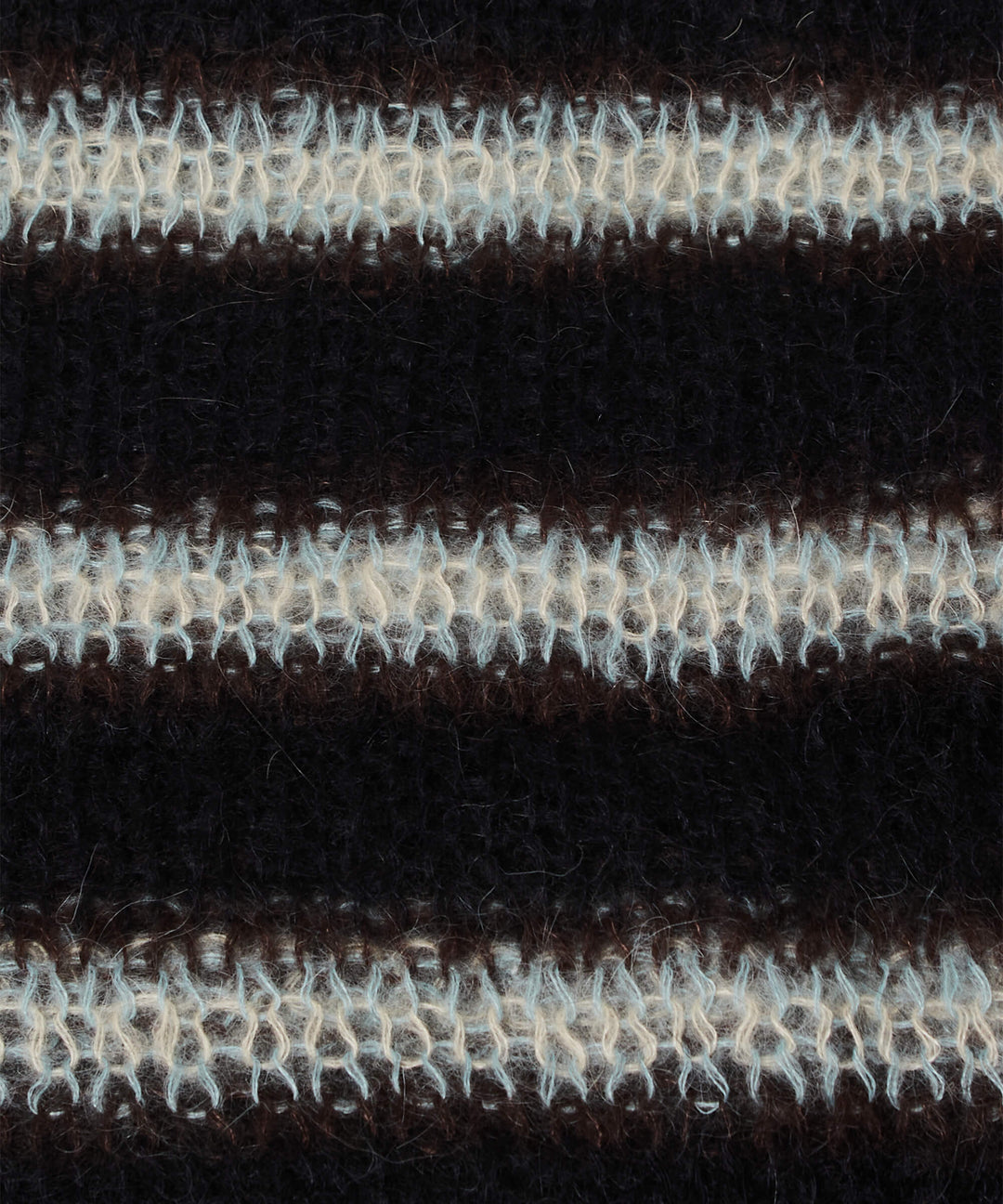 MOHAIR STRIPE MUFFLER