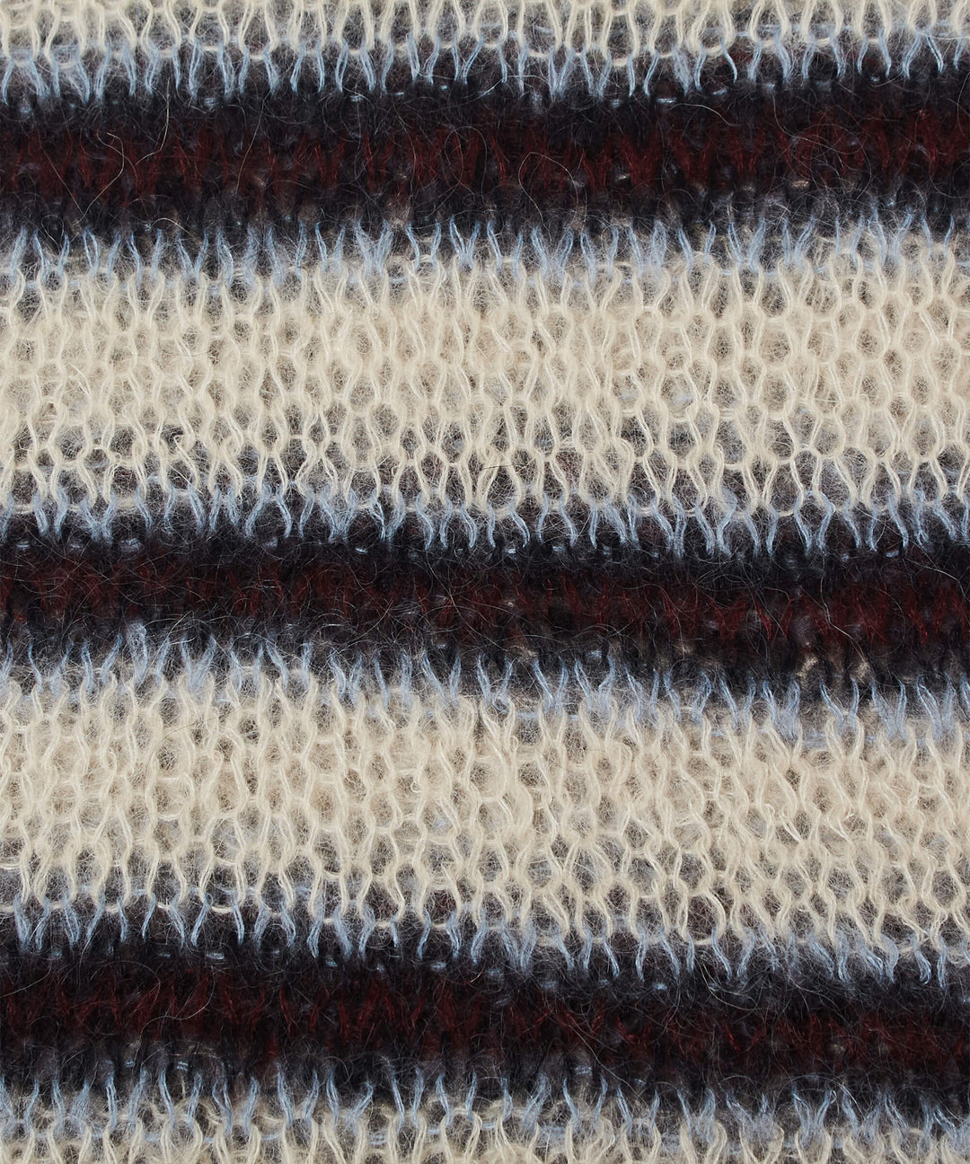 MOHAIR STRIPE MUFFLER