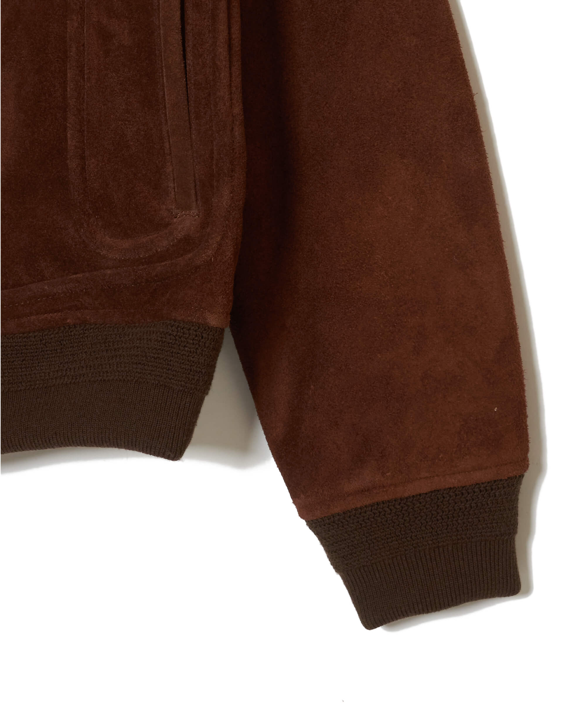SUEDE PIPING LEATHER BLOUSON – SUGARHILL TOKYO