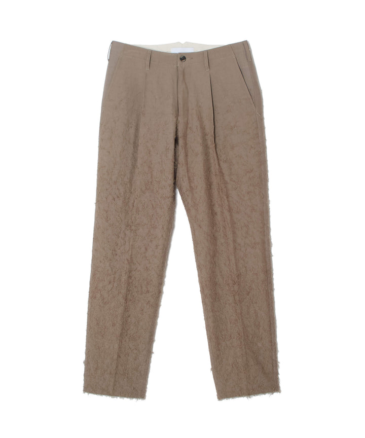 HAIRLY STRAIGHT TROUSERS