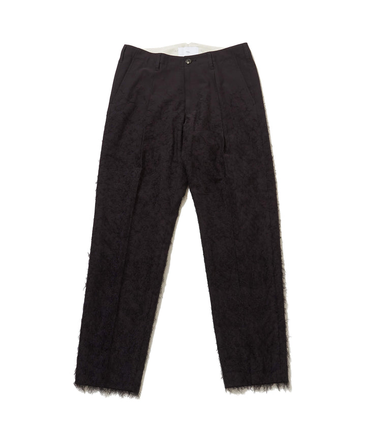 HAIRLY STRAIGHT TROUSERS