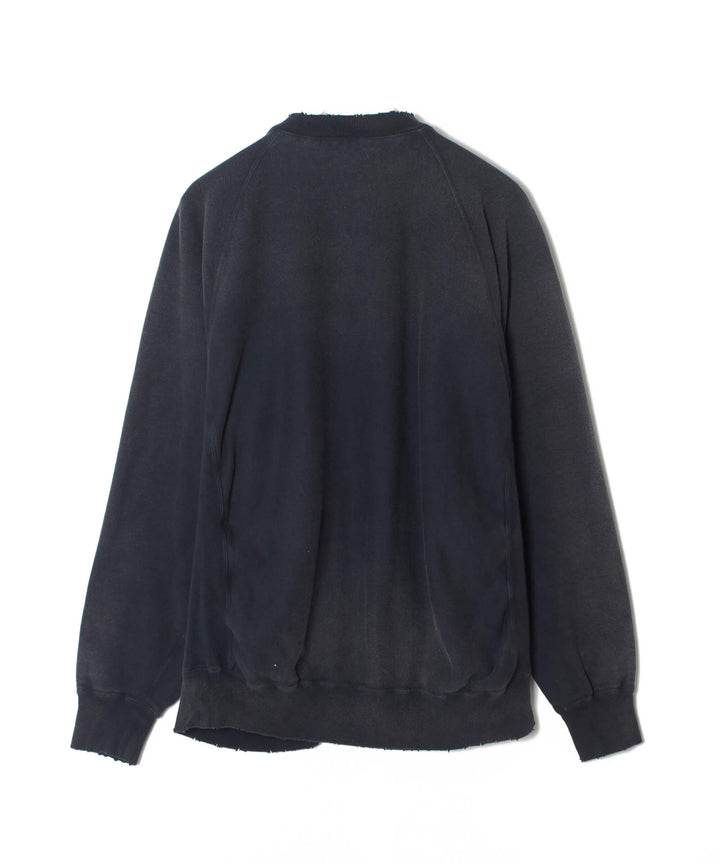 AGED ZIP-UP SWEAT SHIRT