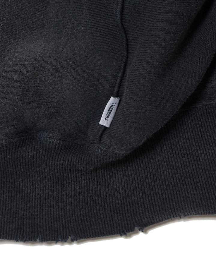 AGED ZIP-UP SWEAT SHIRT