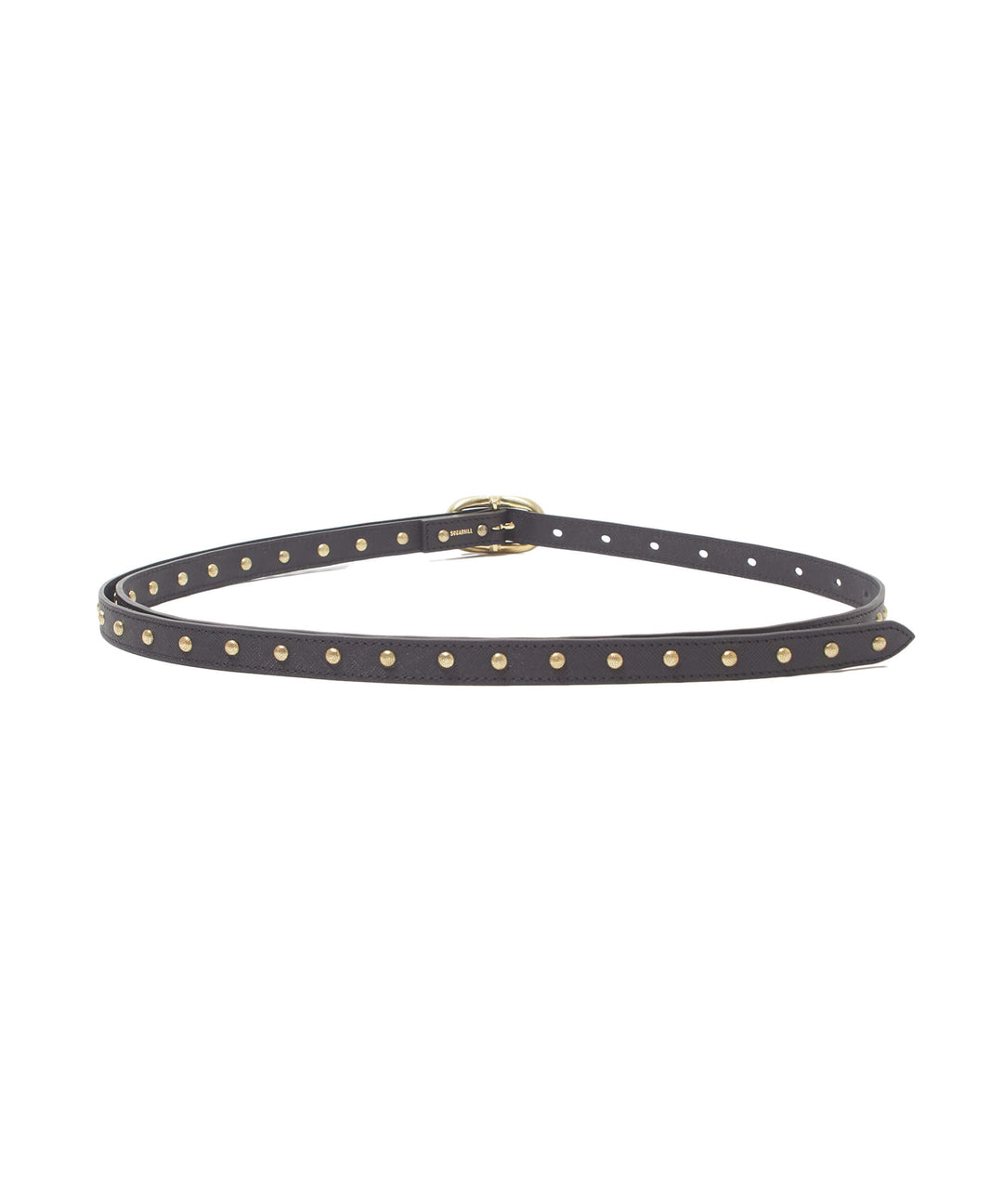 OVAL BUCKLE STUDED BELT