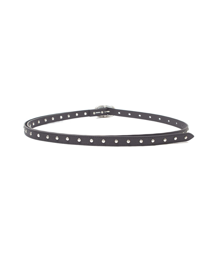 OVAL BUCKLE STUDED BELT