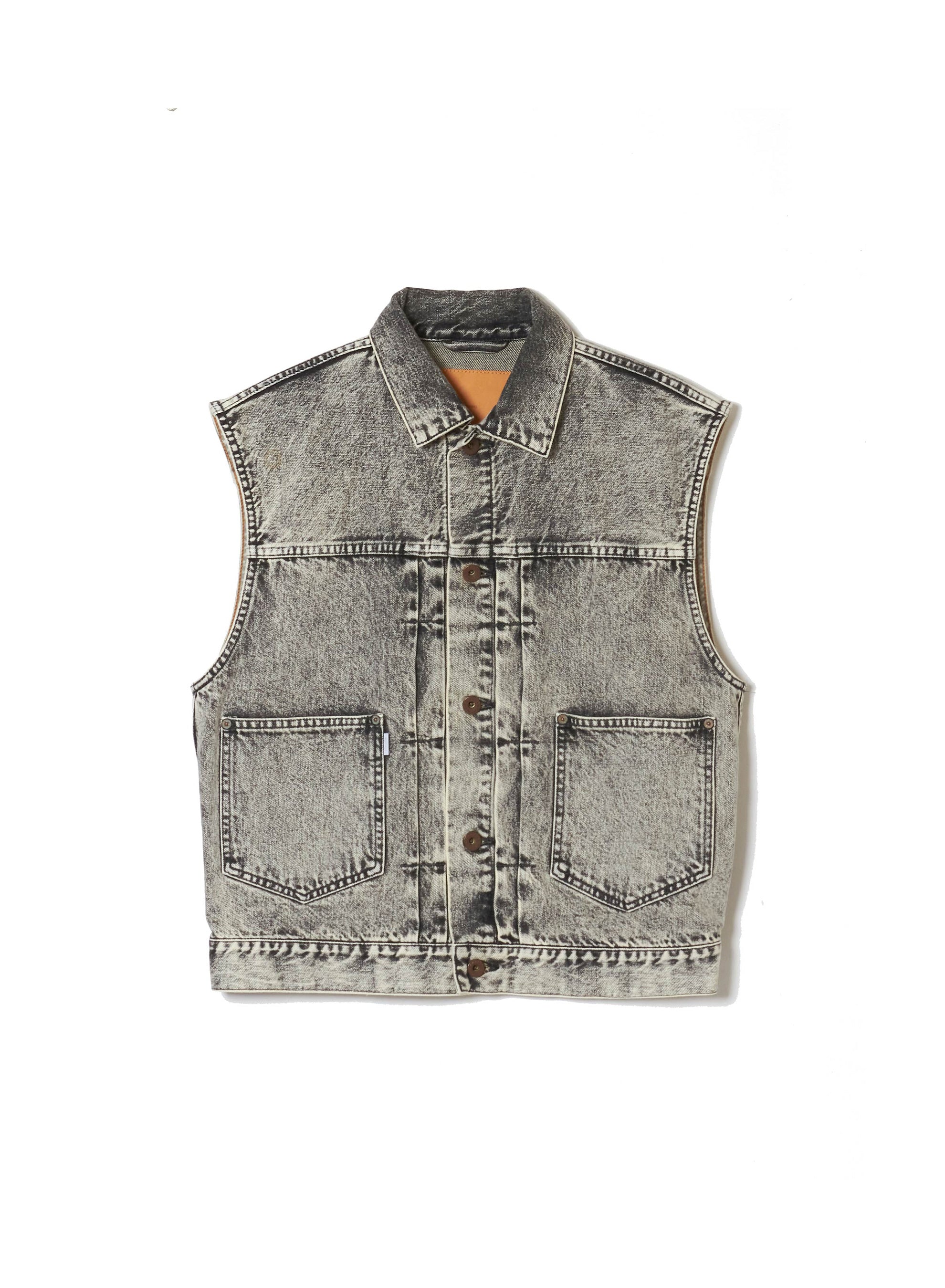 ジャケット・アウター SUGARHILL ASID WASHED MODERN DENIM VEST ACID WASHED MODERN DENIM VEST – SUGARHILL TOKYO