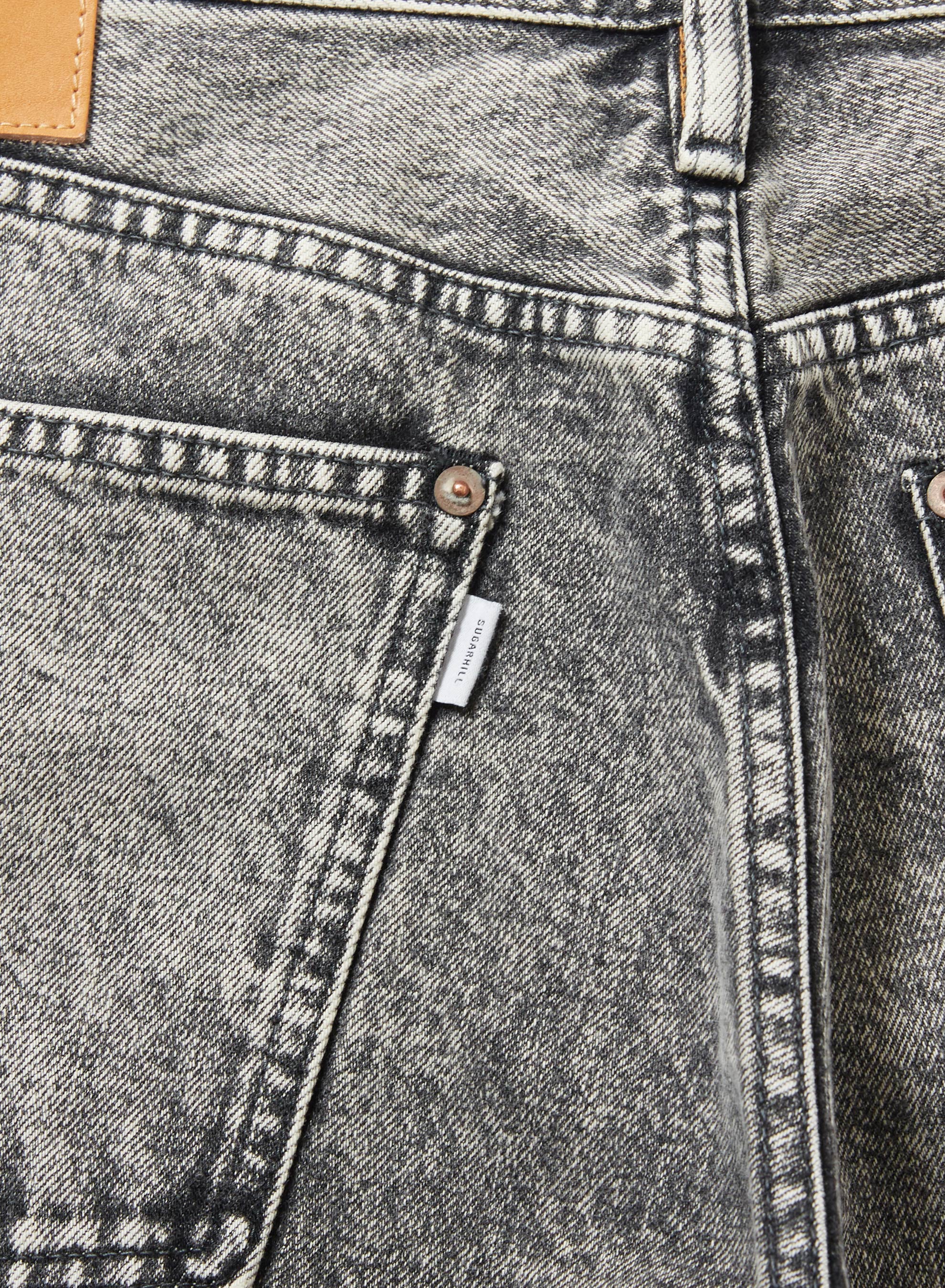 ACID WASHED MODERN WESTERN FLARED TROUSERS – SUGARHILL TOKYO