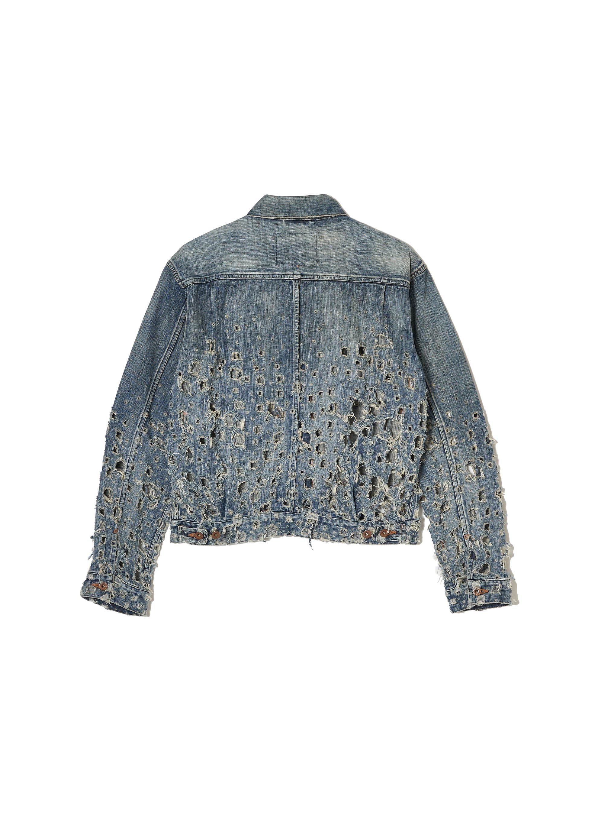CRASHED MODERN DENIM JACKET – SUGARHILL TOKYO