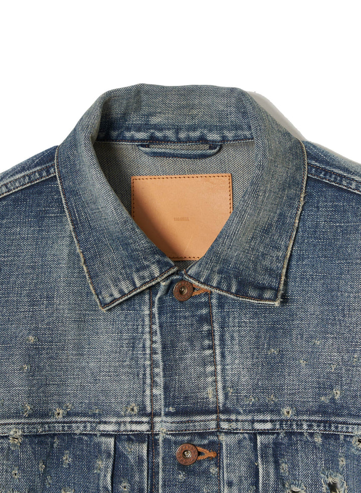 CRASHED MODERN DENIM JACKET