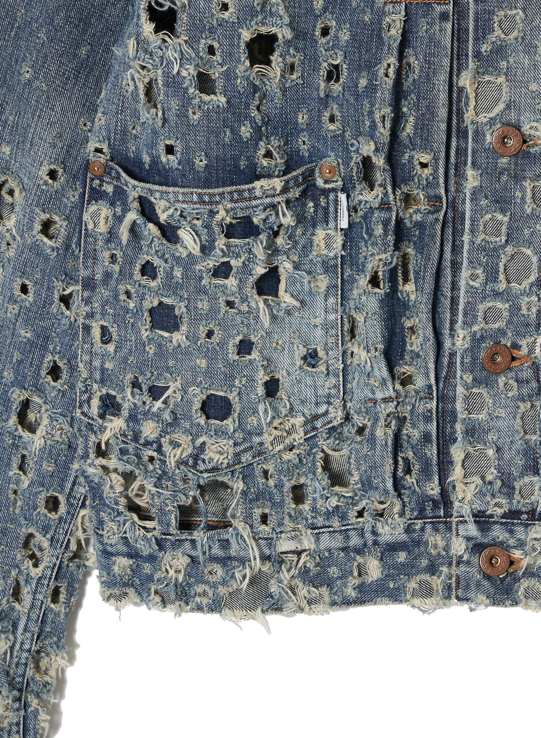 CRASHED MODERN DENIM JACKET