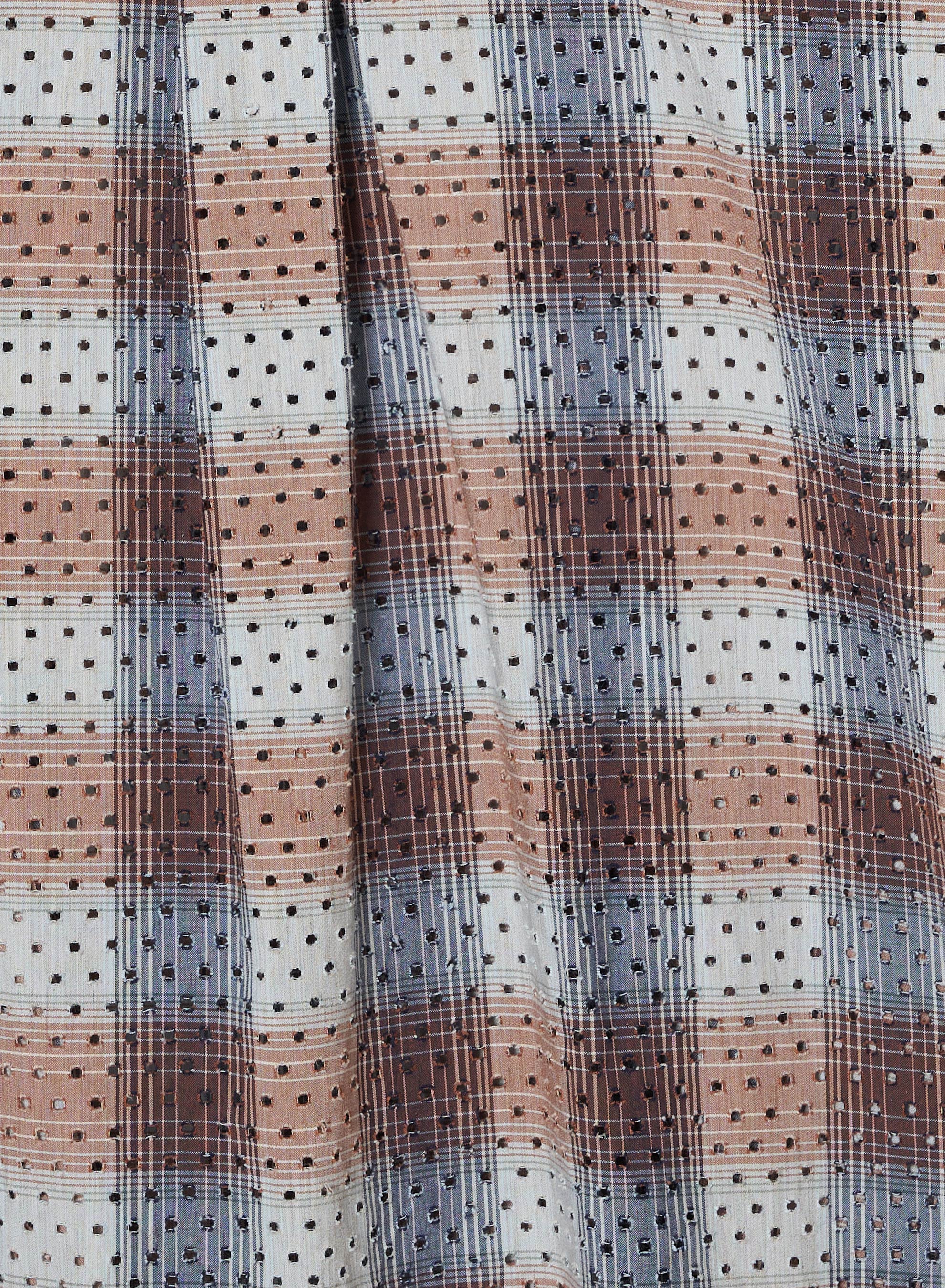 PUNCHING YAK OMBRE PLAID OPEN COLLAR BLOUSE – SUGARHILL TOKYO