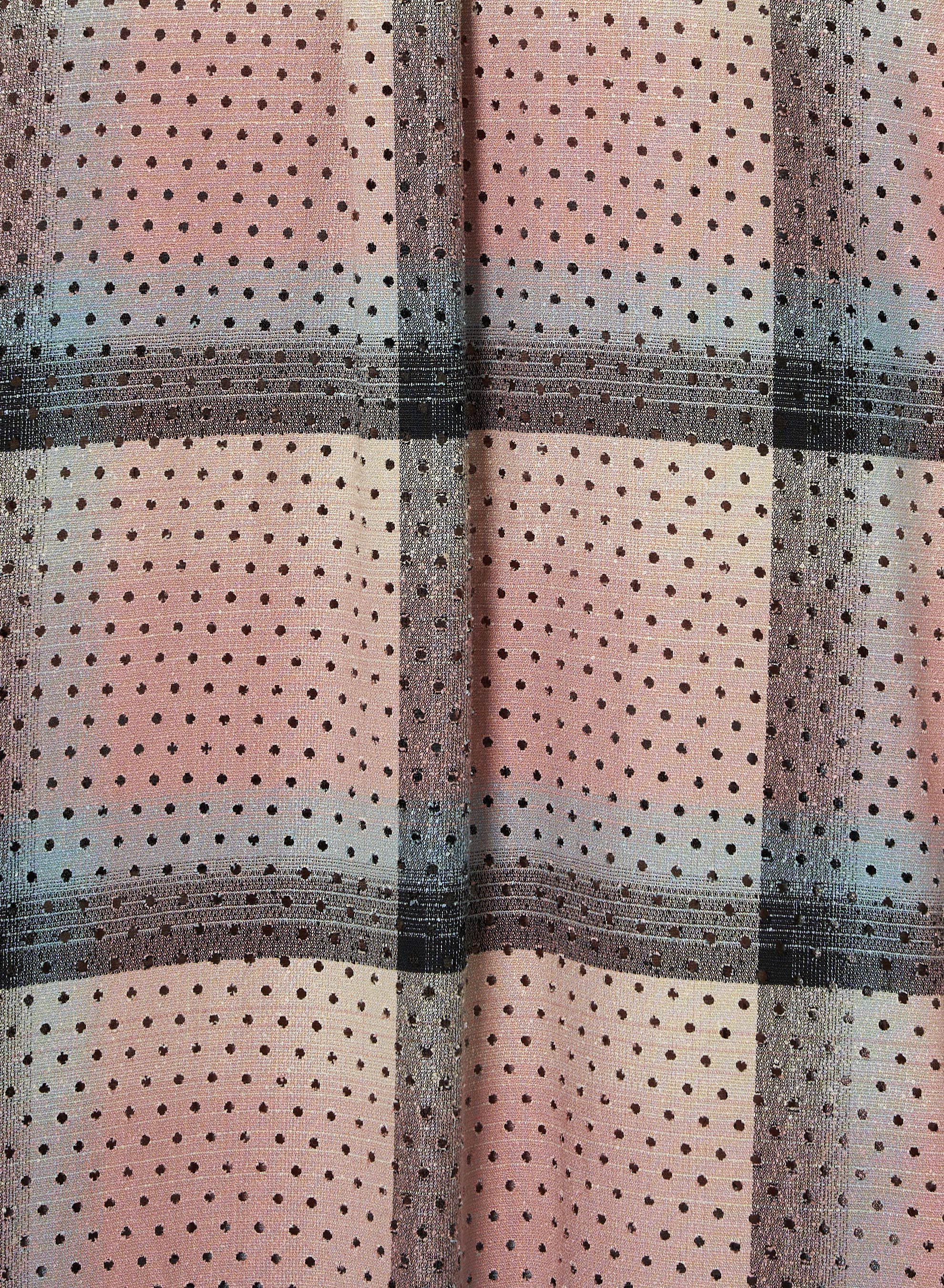 PUNCHING RAYON OMBRE PLAID OPEN COLLAR BLOUSE – SUGARHILL TOKYO