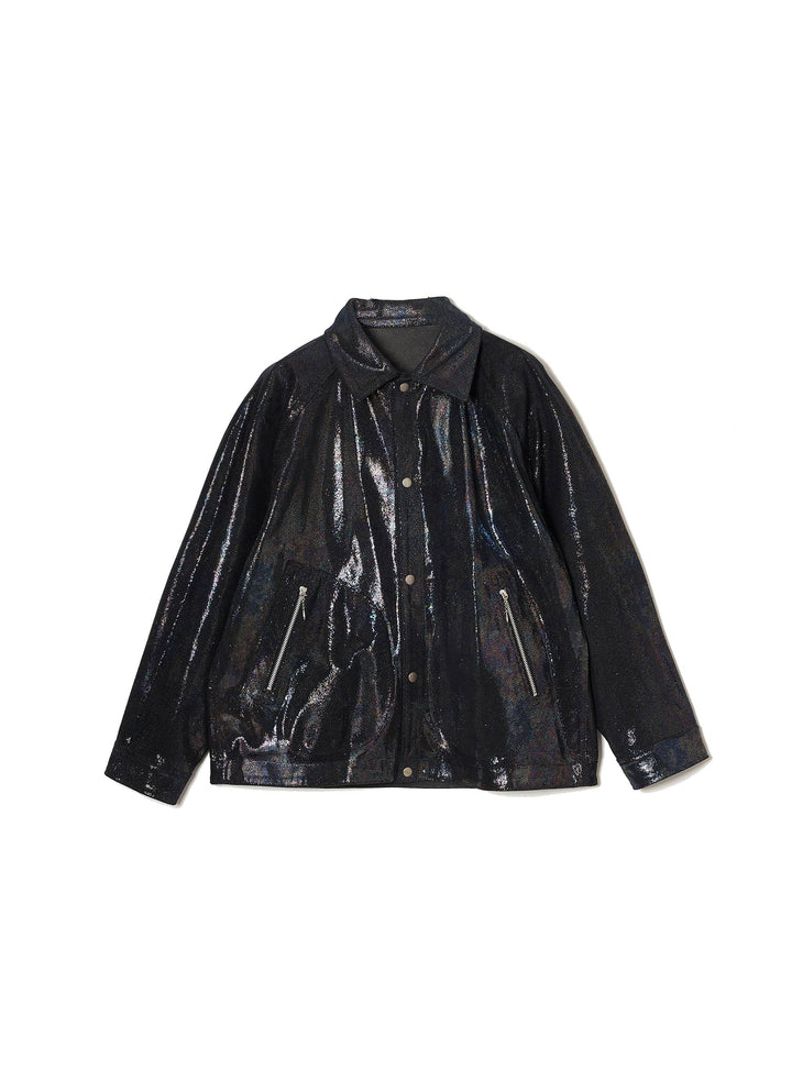 REVERSIBLE AURORA LEATHER BLOUSON