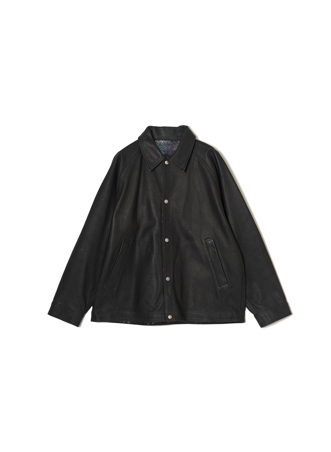 REVERSIBLE AURORA LEATHER BLOUSON