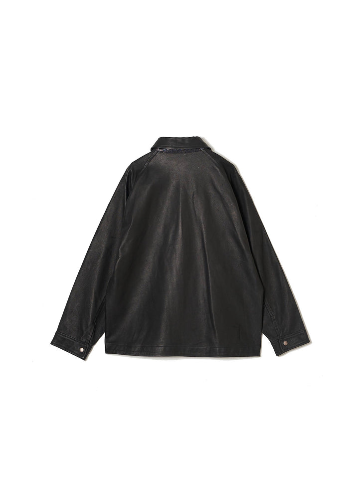 REVERSIBLE AURORA LEATHER BLOUSON