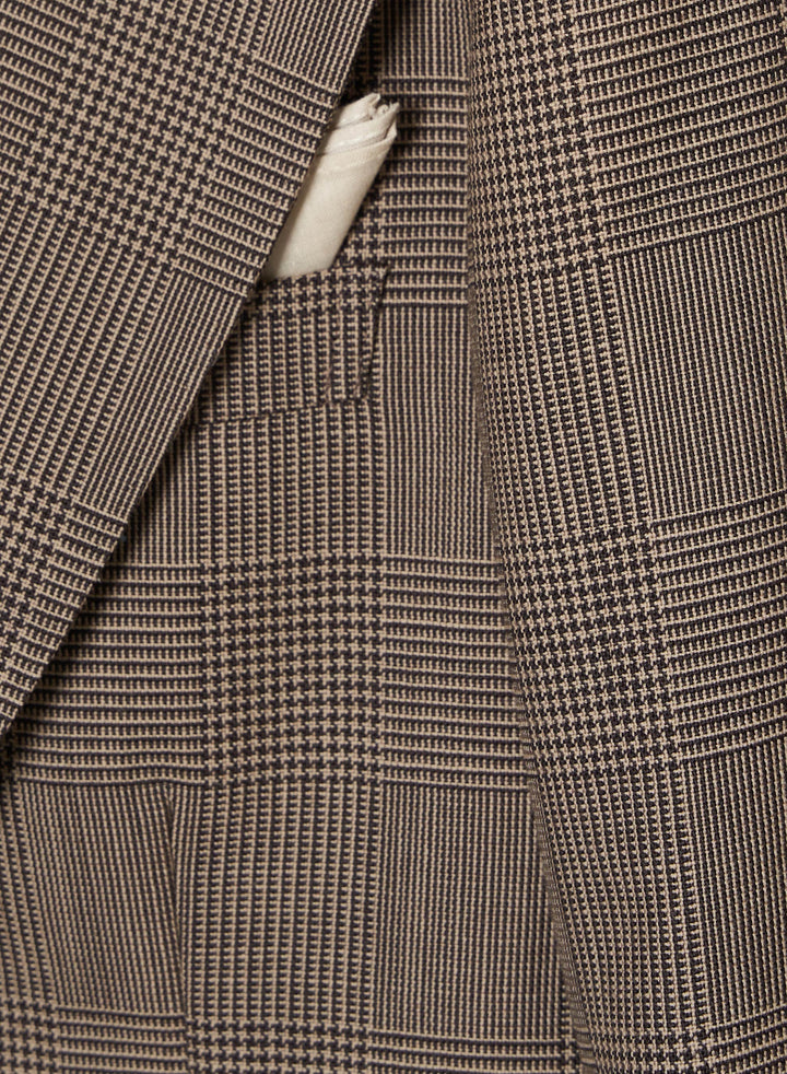 GREN CHECK TAILORED JACKET