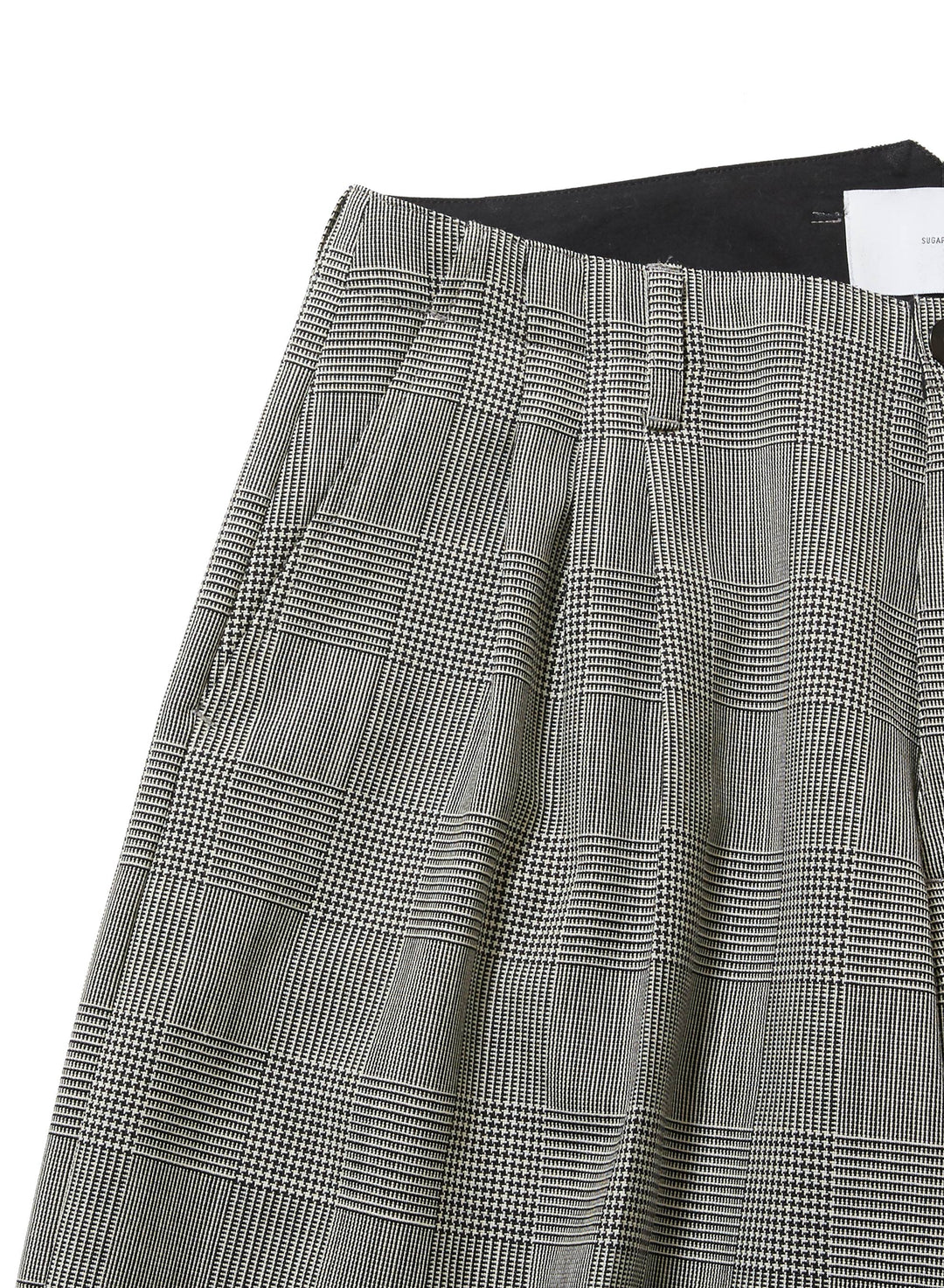 GREN CHECK TROUSERS