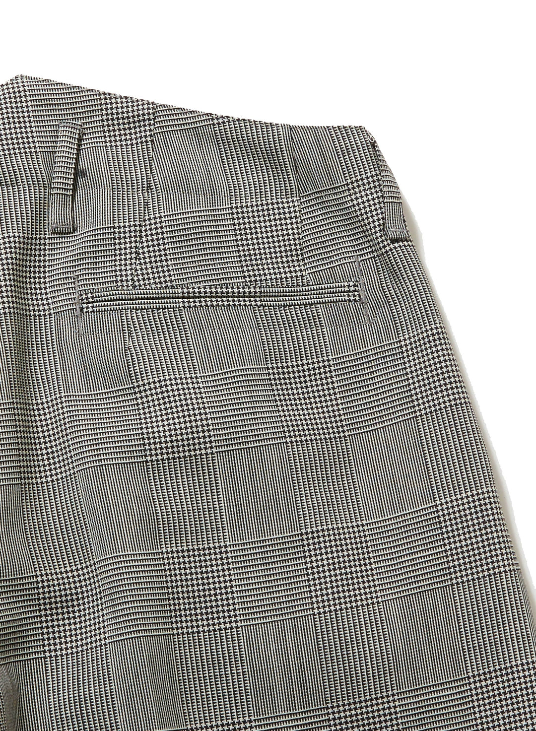 GREN CHECK TROUSERS