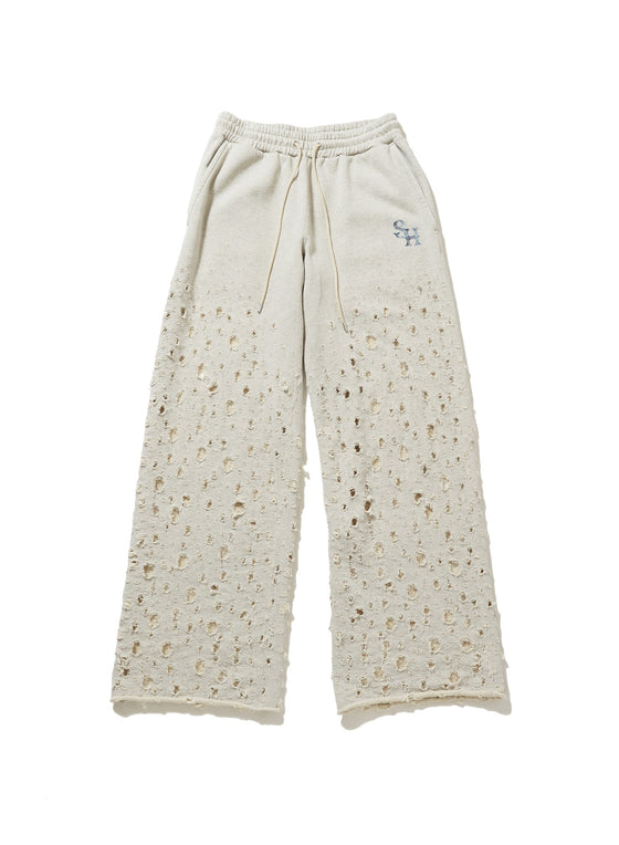 CRUSHED SWEAT TROUSERS